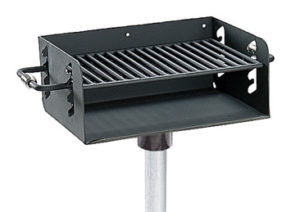 Rotating Pedestal Charcoal Grill