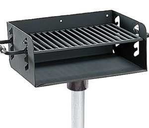 Rotating Pedestal Charcoal Grill