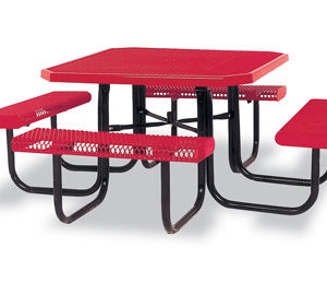 Heavy Duty Square Picnic Table