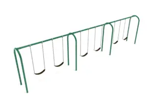 8' Elite Arch Post Swing - 3 Bay