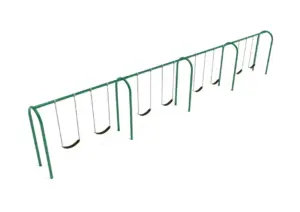8' Elite Arch Post Swing - 4 Bay