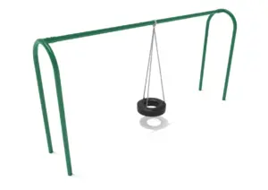 8' Elite Arch Post Tire Swing